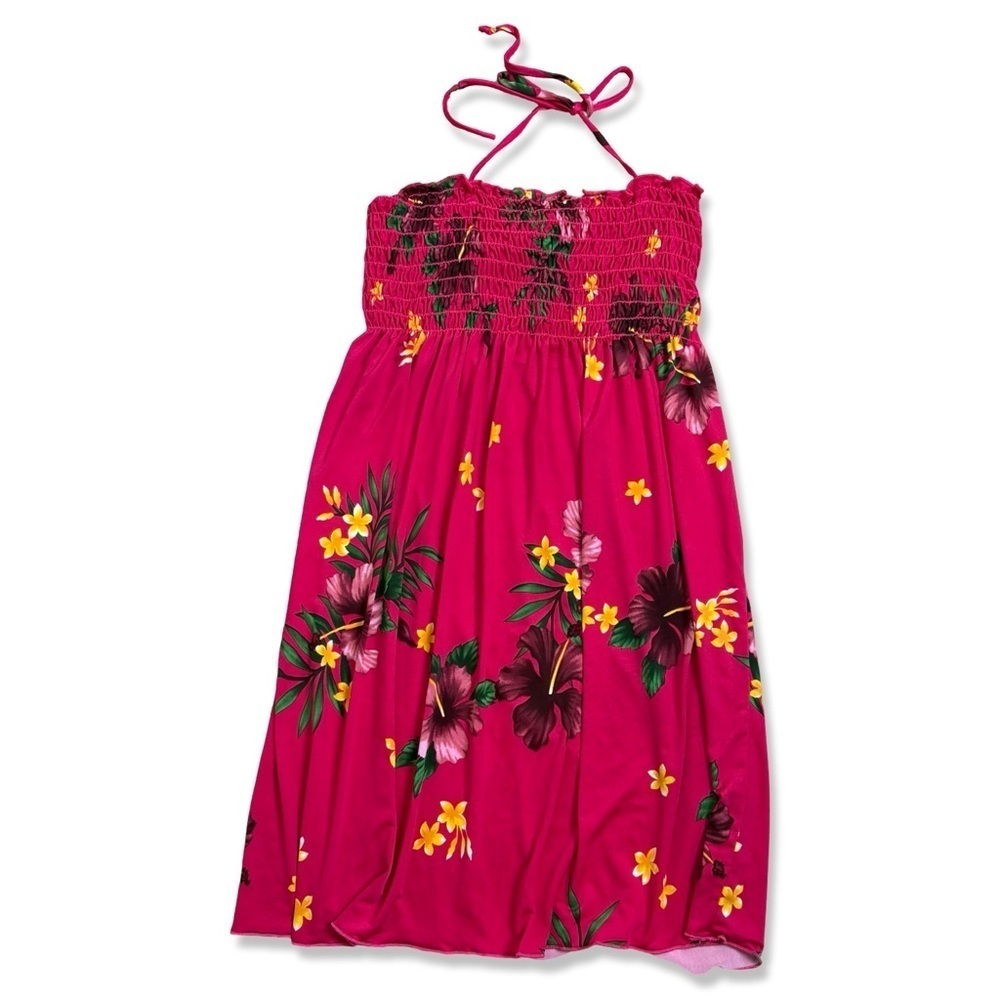 ⭐️GIRLS Halter Style Tropical Summer Dress Cover Up